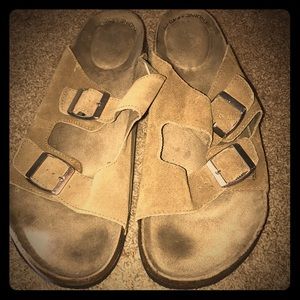 Men’s size 13 knockoff Birkenstocks (lightly worn)